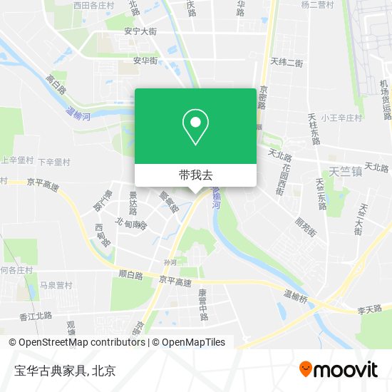 宝华古典家具地图