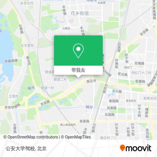公安大学驾校地图