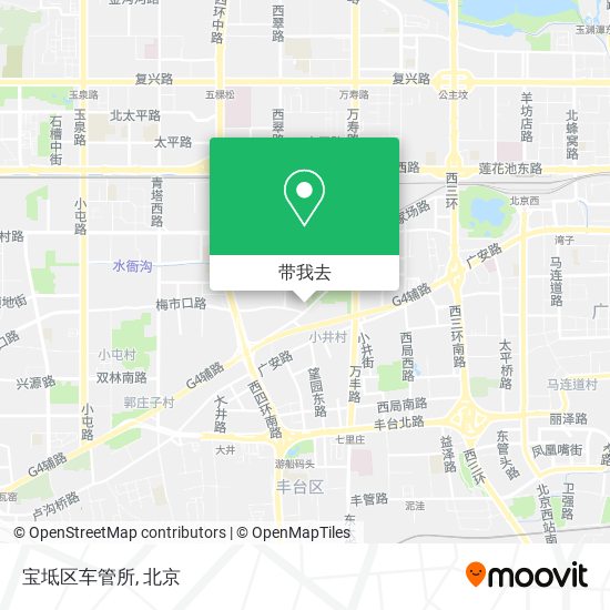 宝坻区车管所地图