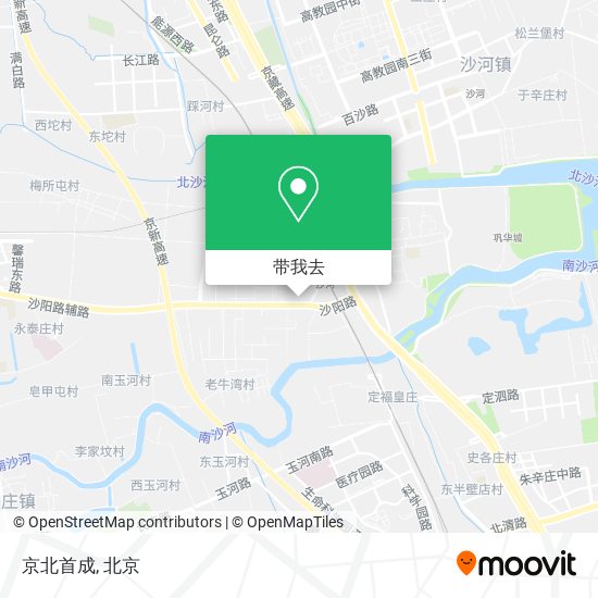京北首成地图