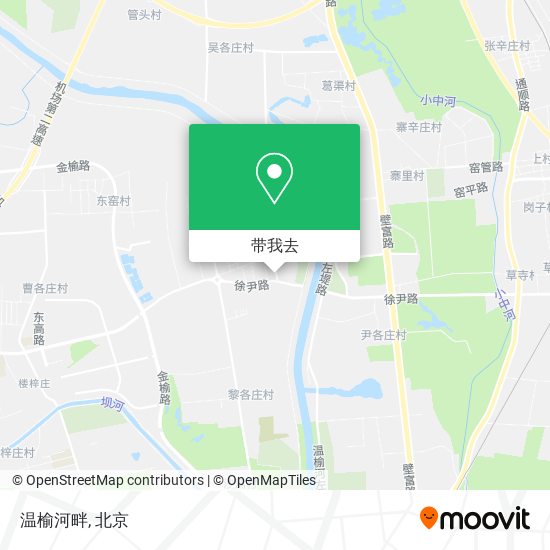 温榆河畔地图