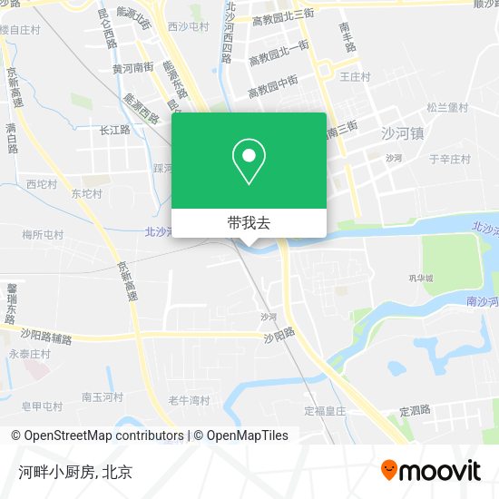 河畔小厨房地图
