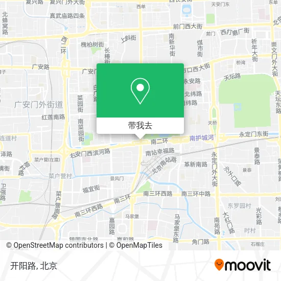 开阳路地图