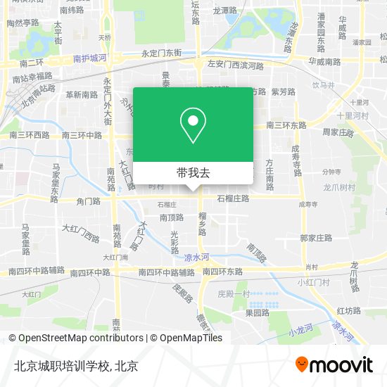 北京城职培训学校地图