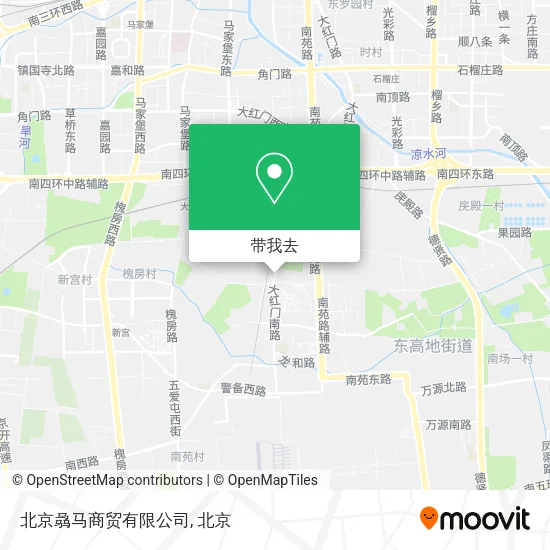 北京骉马商贸有限公司地图