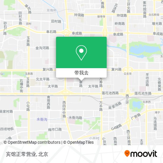 宾馆正常营业地图
