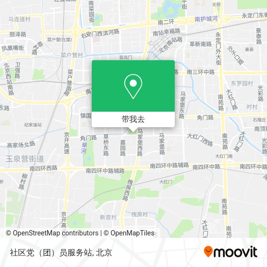 社区党（团）员服务站地图