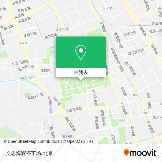 文思海辉停车场地图