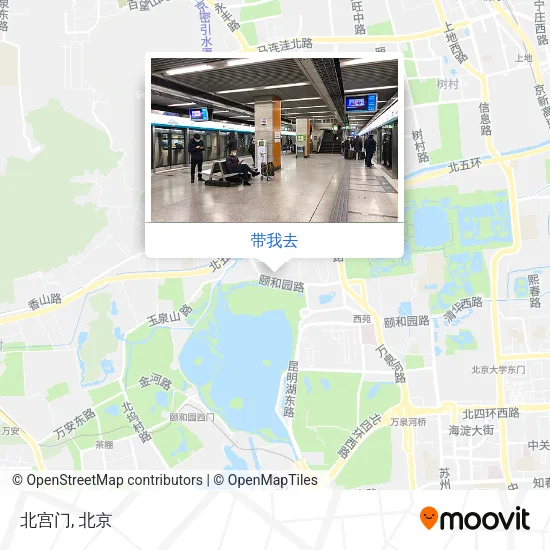 北宫门地图