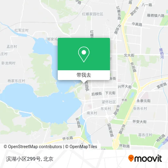 滨湖小区299号地图