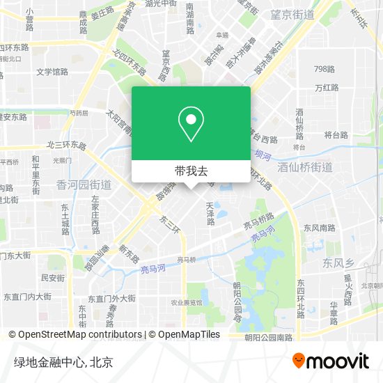 绿地金融中心地图