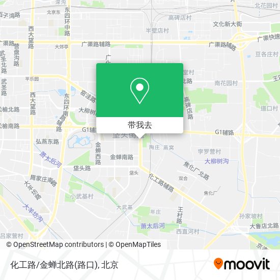 化工路/金蝉北路(路口)地图