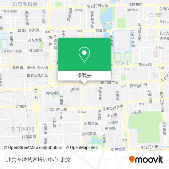 北京革特艺术培训中心地图