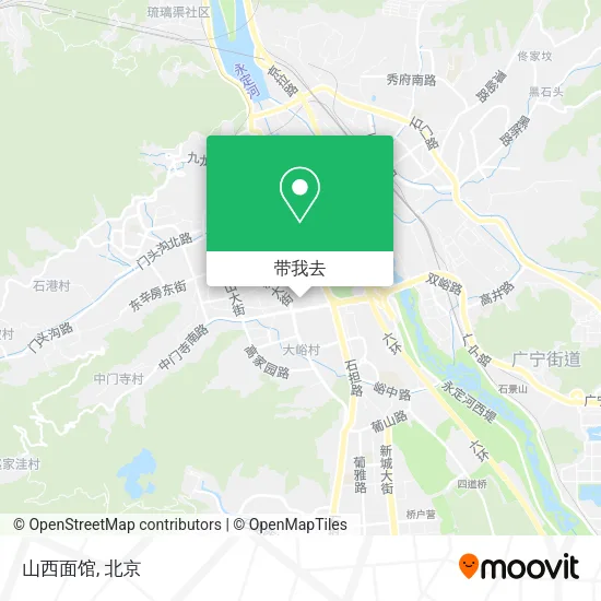 山西面馆地图