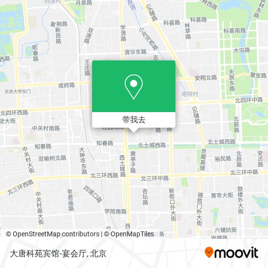 大唐科苑宾馆-宴会厅地图