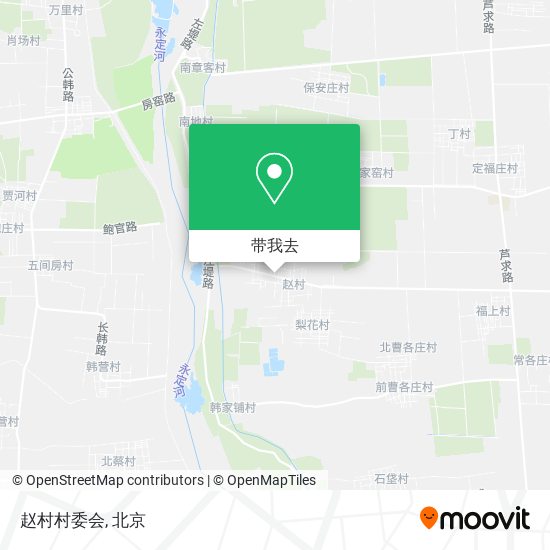 赵村村委会地图