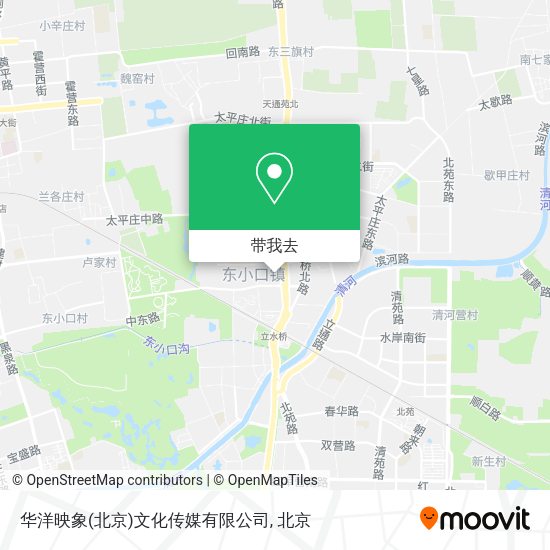 华洋映象(北京)文化传媒有限公司地图