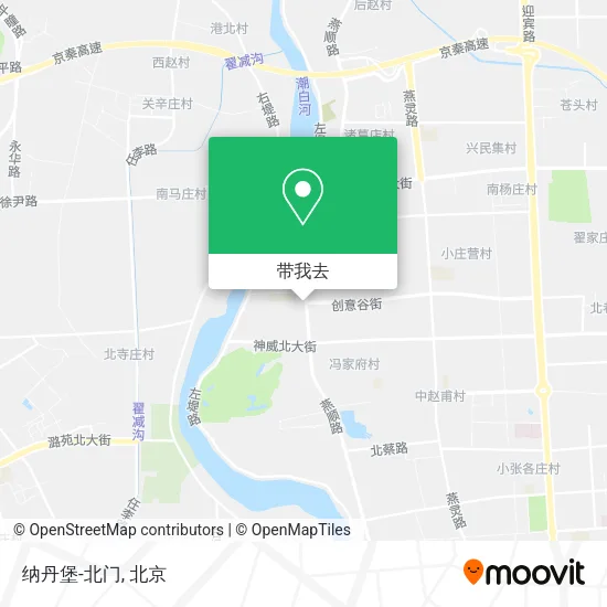 纳丹堡-北门地图