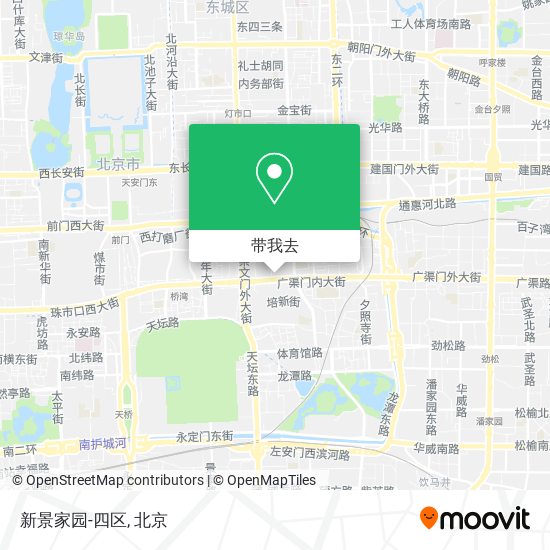 新景家园-四区地图