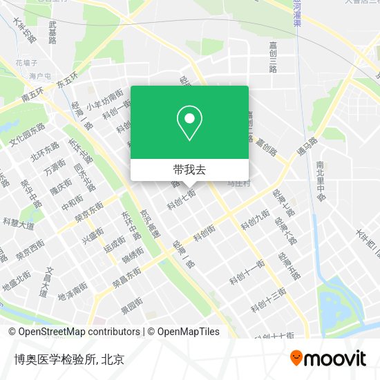 博奥医学检验所地图