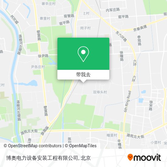 博奥电力设备安装工程有限公司地图