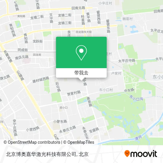 北京博奥嘉华激光科技有限公司地图