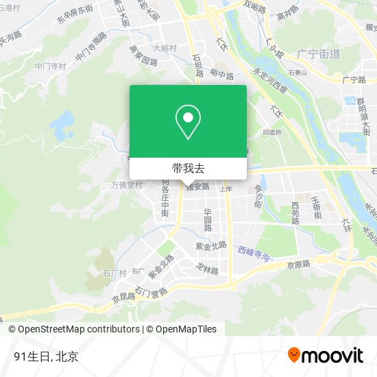 91生日地图