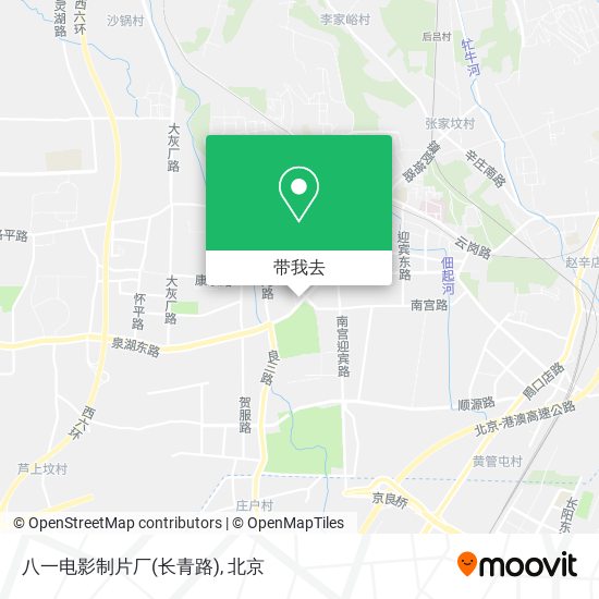 八一电影制片厂(长青路)地图