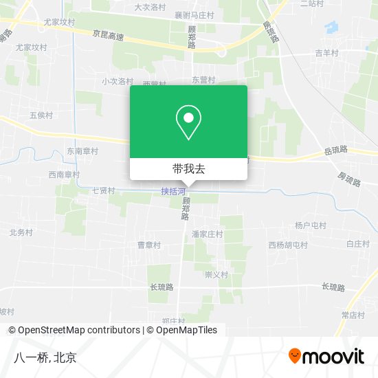 八一桥地图