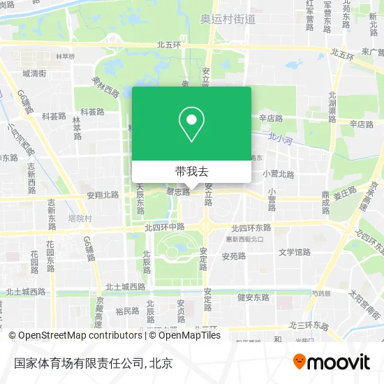 国家体育场有限责任公司地图