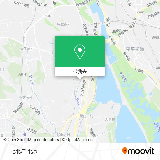 二七北厂地图