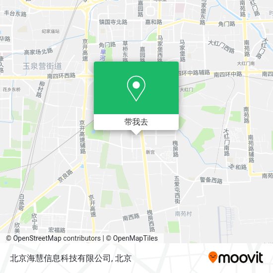 北京海慧信息科技有限公司地图