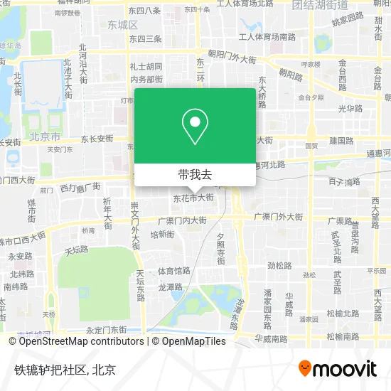铁辘轳把社区地图