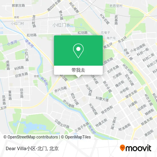 Dear Villa小区-北门地图