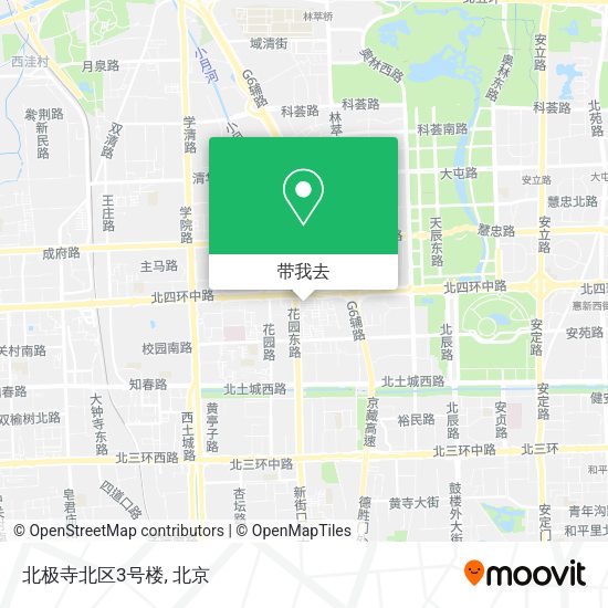 北极寺北区3号楼地图