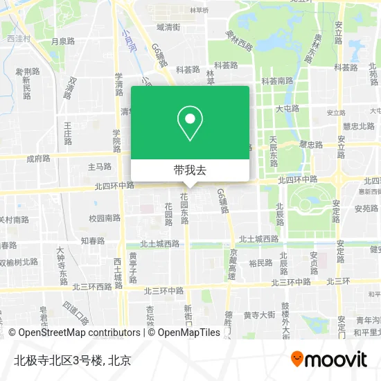 北极寺北区3号楼地图