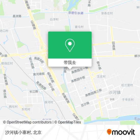沙河镇小寨村地图