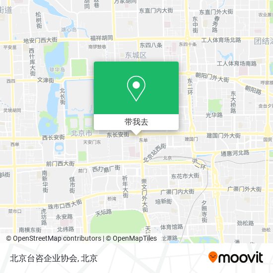 北京台咨企业协会地图