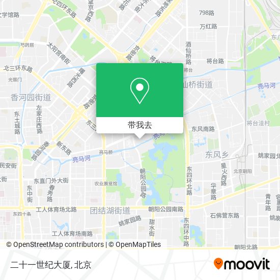 二十一世纪大厦地图