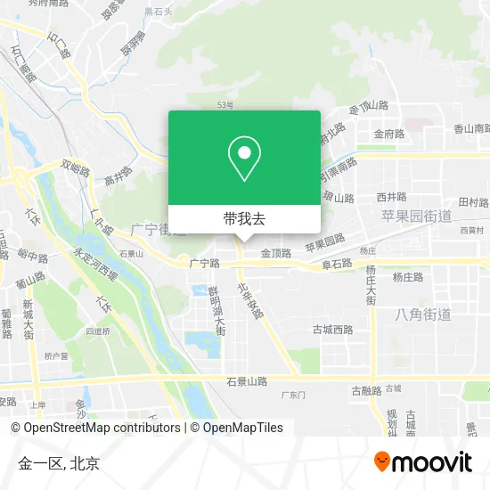 金一区地图