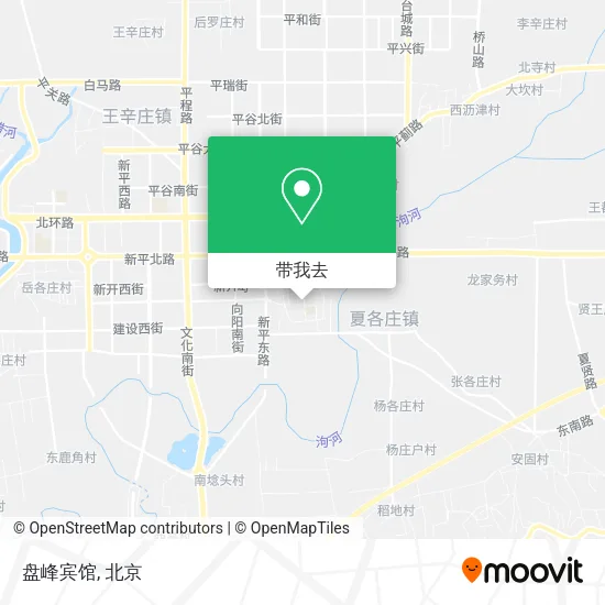 盘峰宾馆地图