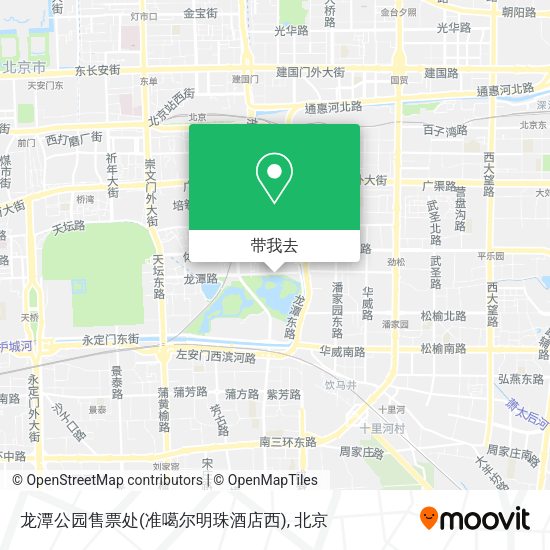 龙潭公园售票处(准噶尔明珠酒店西)地图