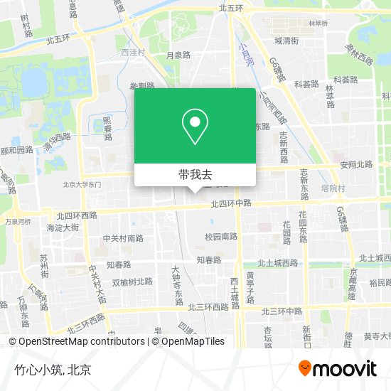 竹心小筑地图