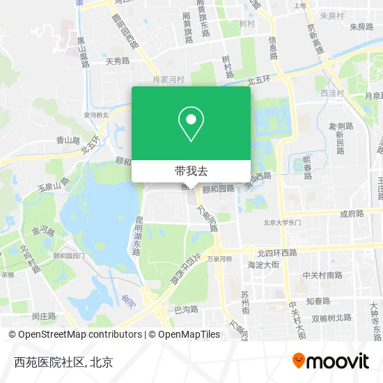 西苑医院社区地图