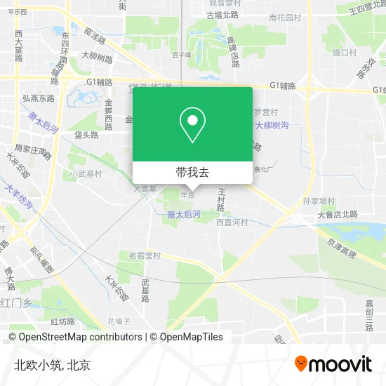 北欧小筑地图