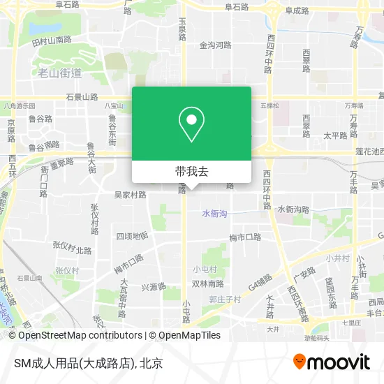 SM成人用品(大成路店)地图