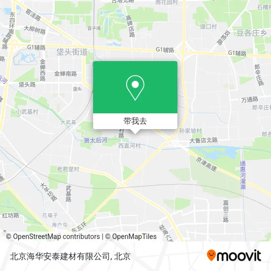 北京海华安泰建材有限公司地图