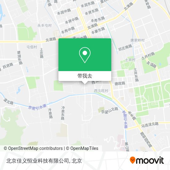 北京佳义恒业科技有限公司地图