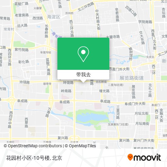 花园村小区-10号楼地图
