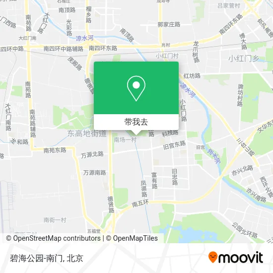 碧海公园-南门地图